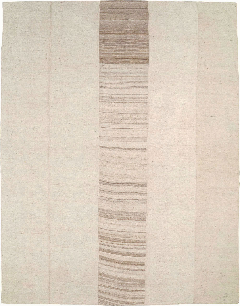 Vintage Turkish Flatweave Kilim Room Size Carpet, No.33096 - Galerie Shabab