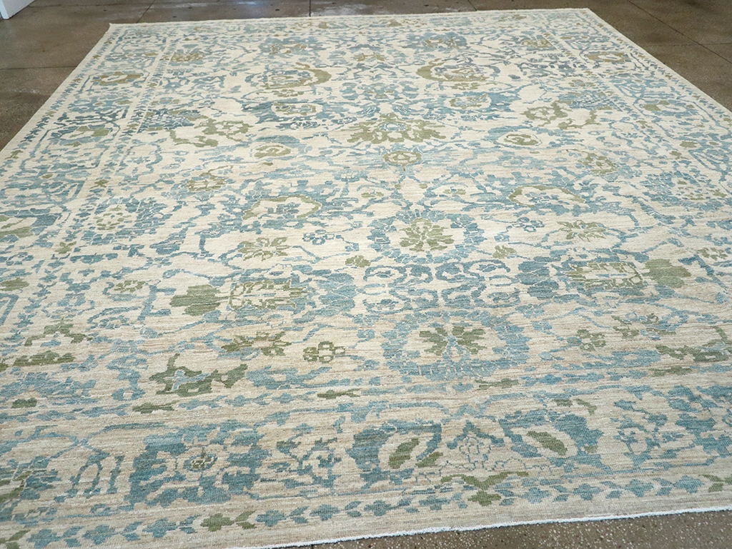 Modern Persian Sultanabad Large Room Size Carpet, No.33139 - Galerie Shabab