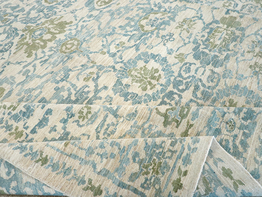 Modern Persian Sultanabad Large Room Size Carpet, No.33139 - Galerie Shabab