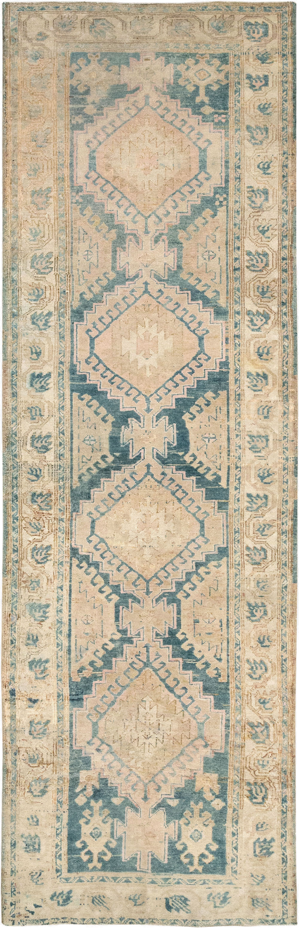 Vintage Persian Heriz Runner, No.33149 - Galerie Shabab