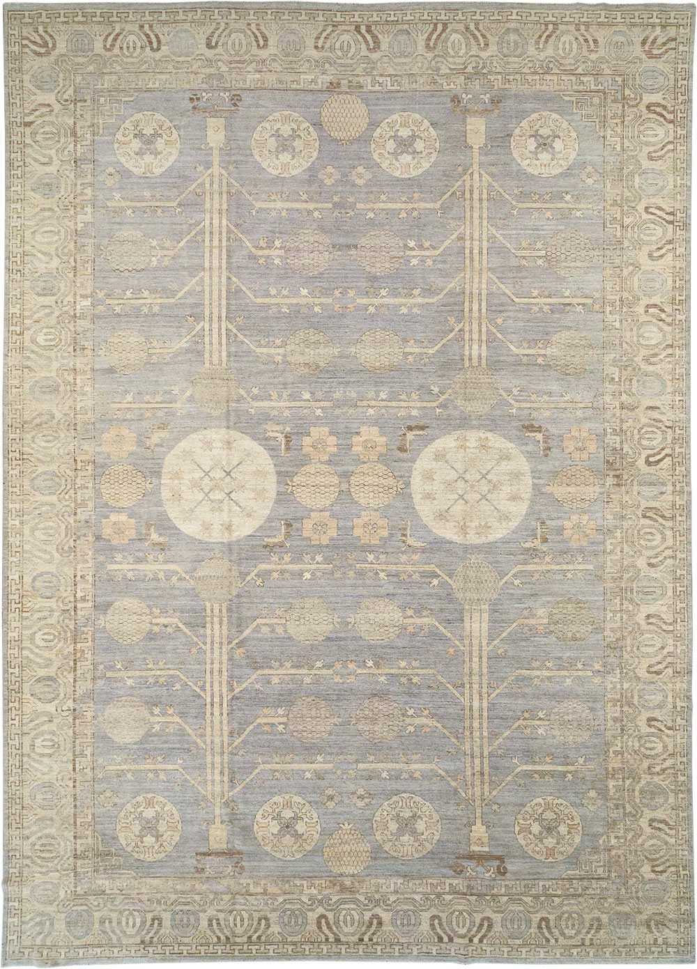 Modern East Turkestan Khotan Oversize Carpet, No.33214 - Galerie Shabab