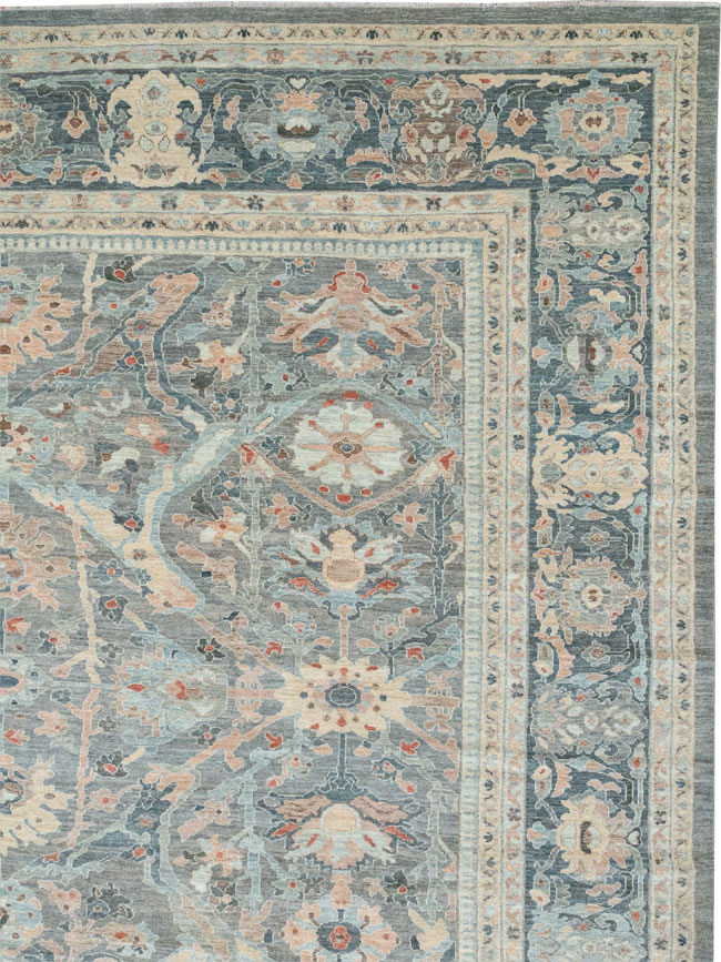 Modern Persian Sultanabad Oversize Carpet, No.33239 - Galerie Shabab