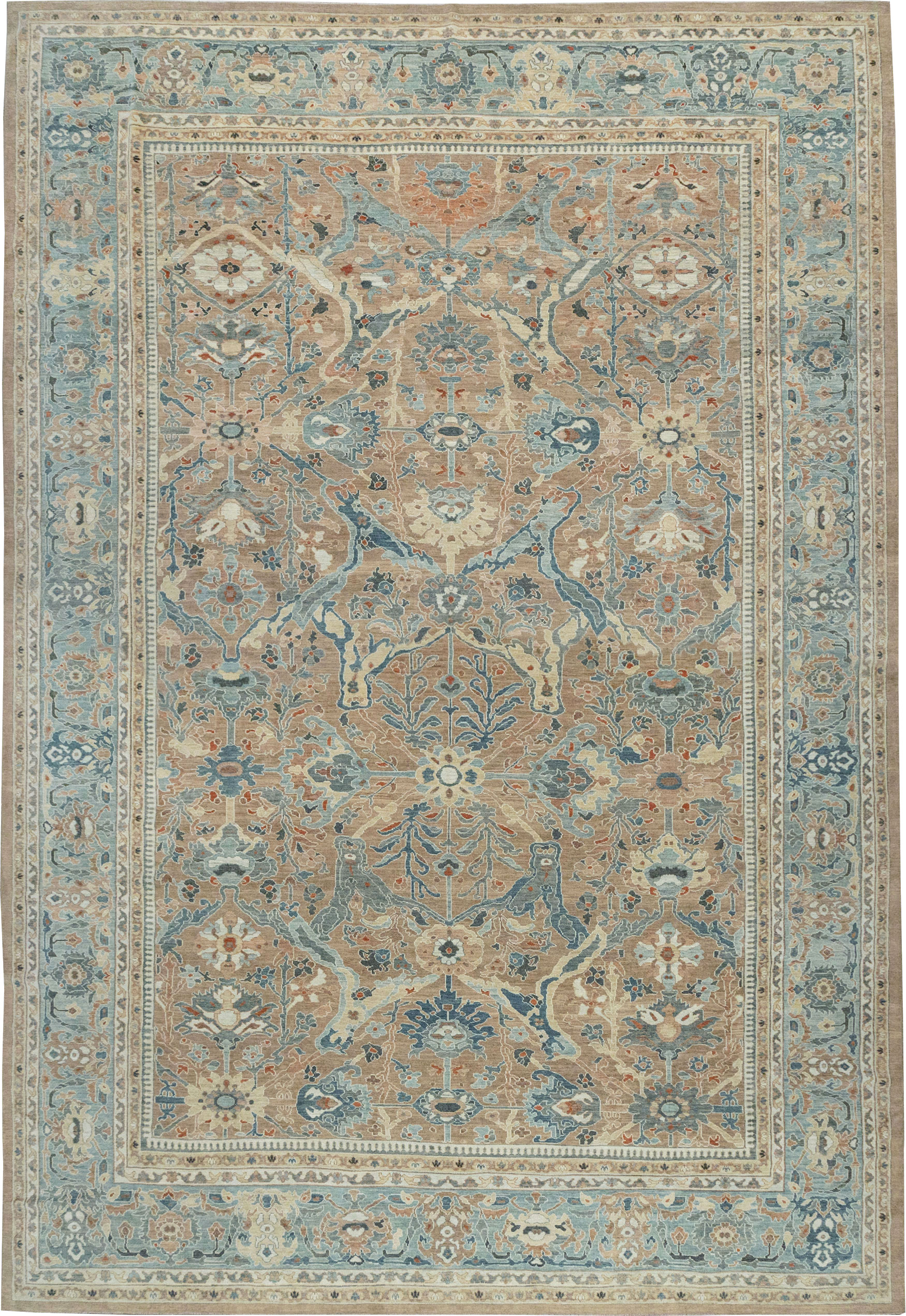 Modern Persian Sultanabad Oversize Carpet, No.33240 - Galerie Shabab