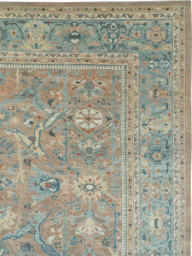 Modern Persian Sultanabad Oversize Carpet, No.33240 - Galerie Shabab