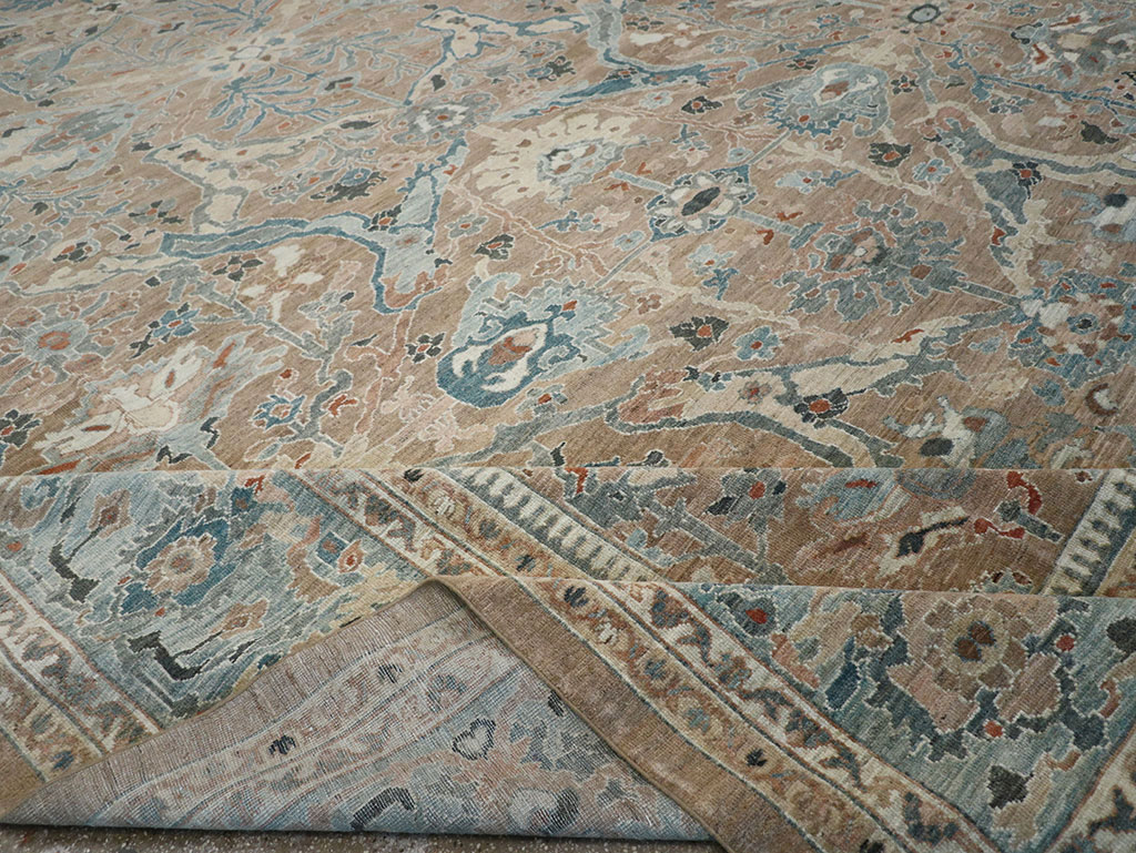 Modern Persian Sultanabad Oversize Carpet, No.33240 - Galerie Shabab