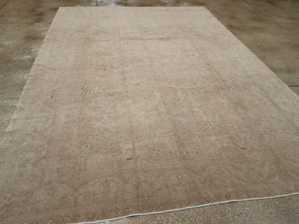 Vintage Persian Malayer Room Size Carpet, No.33303 - Galerie Shabab