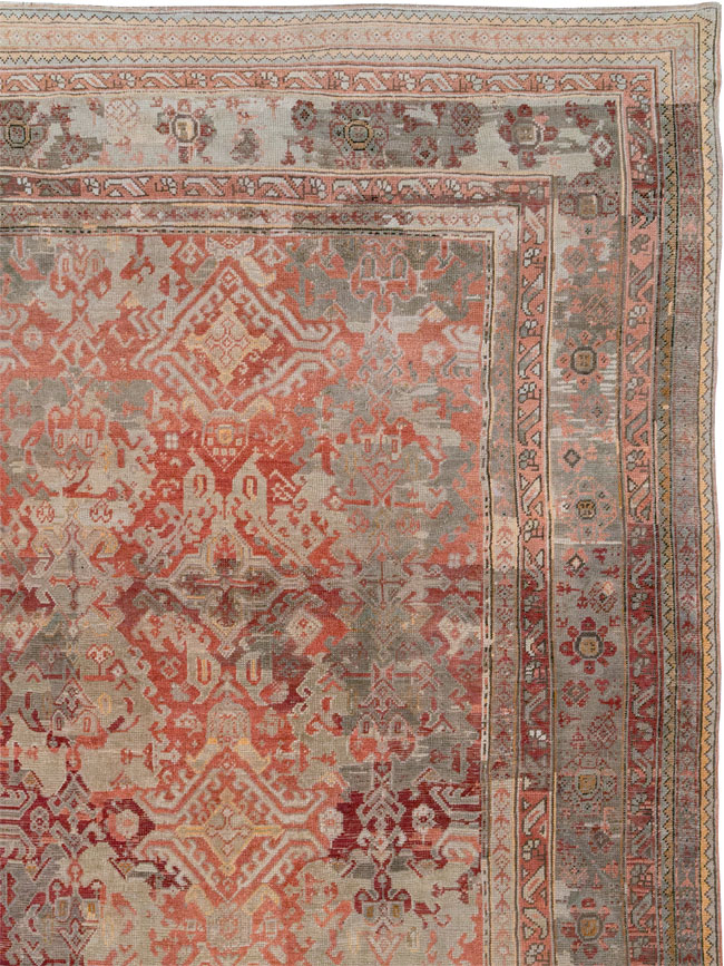 Antique Turkish Oushak Oversize Carpet, No.33315 - Galerie Shabab