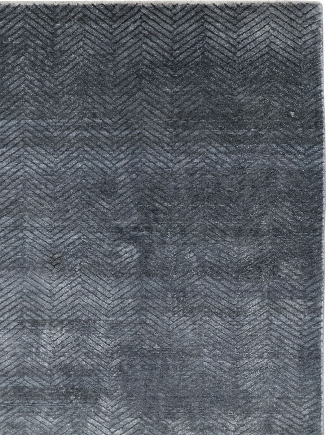 Modern Tibetan Accent Carpet, No.33324 - Galerie Shabab
