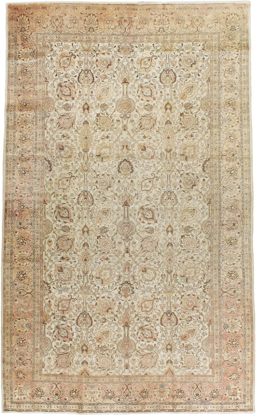 Antique Persian Tabriz Carpet, No.8111 - Galerie Shabab