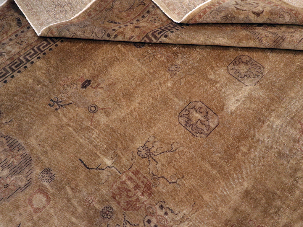 Antique Indian Lahore Carpet, No.8115 - Galerie Shabab