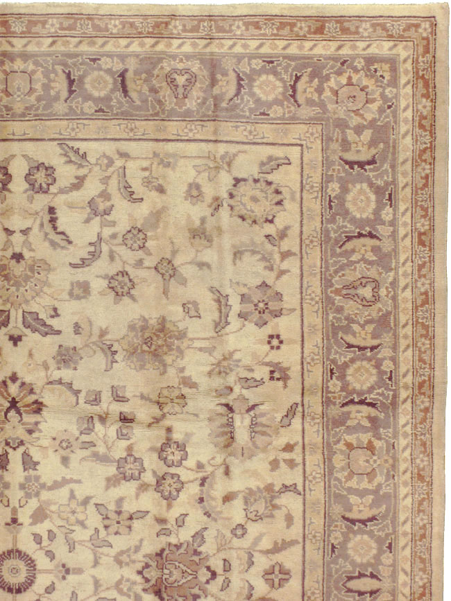 Antique Turkish Oushak Carpet, No.8209 - Galerie Shabab