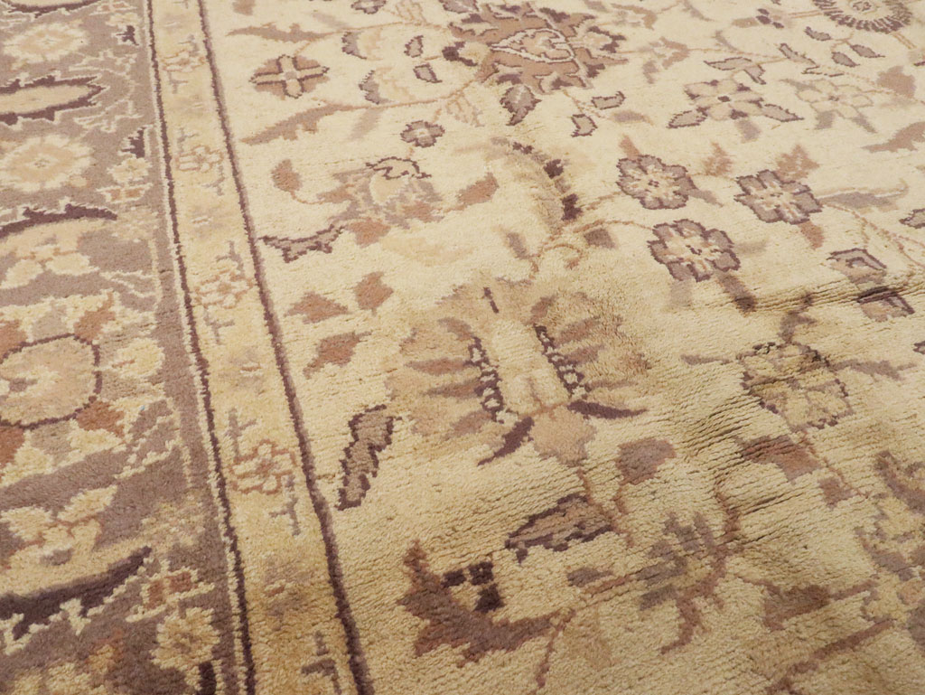Antique Turkish Oushak Carpet, No.8209 - Galerie Shabab