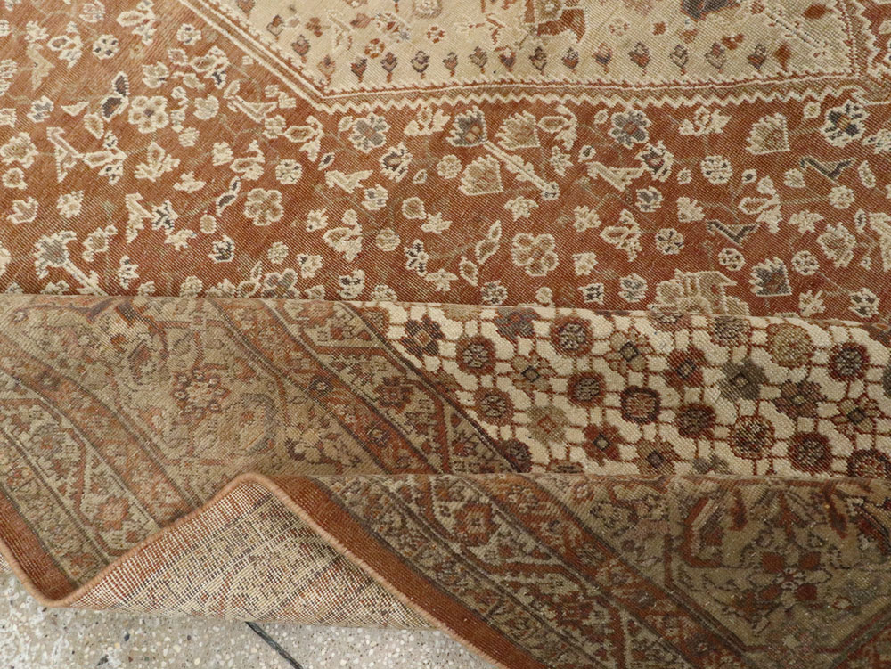 Antique Persian Tabriz Carpet, No.8342 - Galerie Shabab