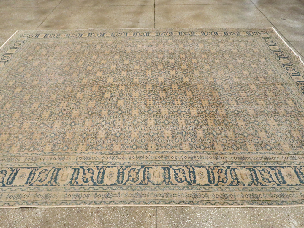Antique Persian Tabriz Carpet, No.8365 - Galerie Shabab