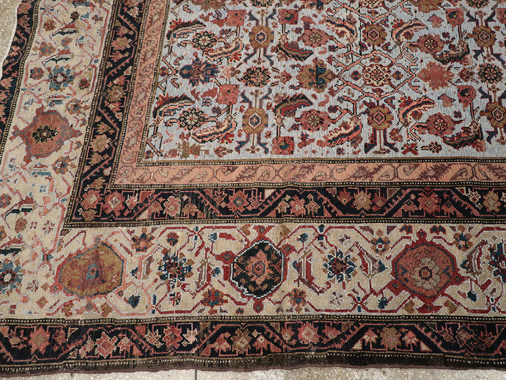 Antique Persian Malayer Gallery Carpet, No.8389 - Galerie Shabab