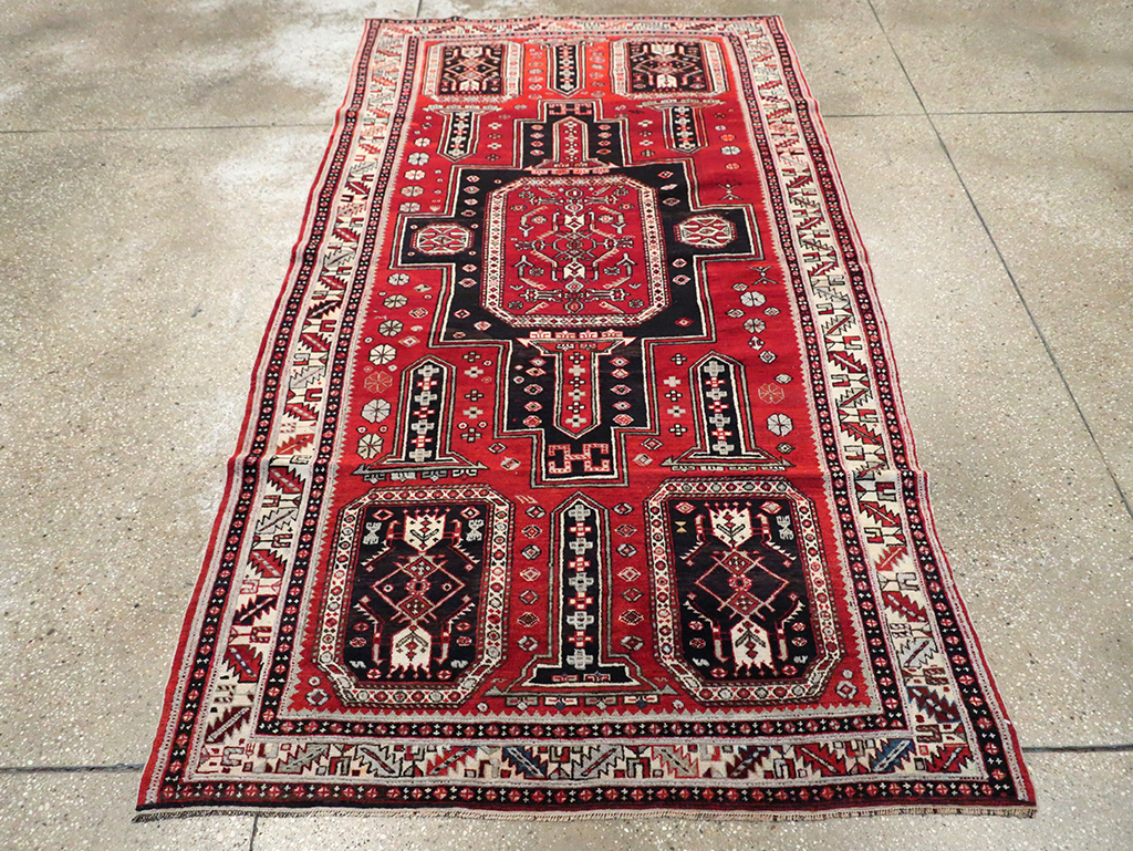 Vintage Shirvan Rug, No.8424 - Galerie Shabab