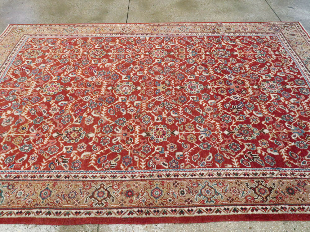 Antique Persian Mahal Carpet, No.8472 - Galerie Shabab