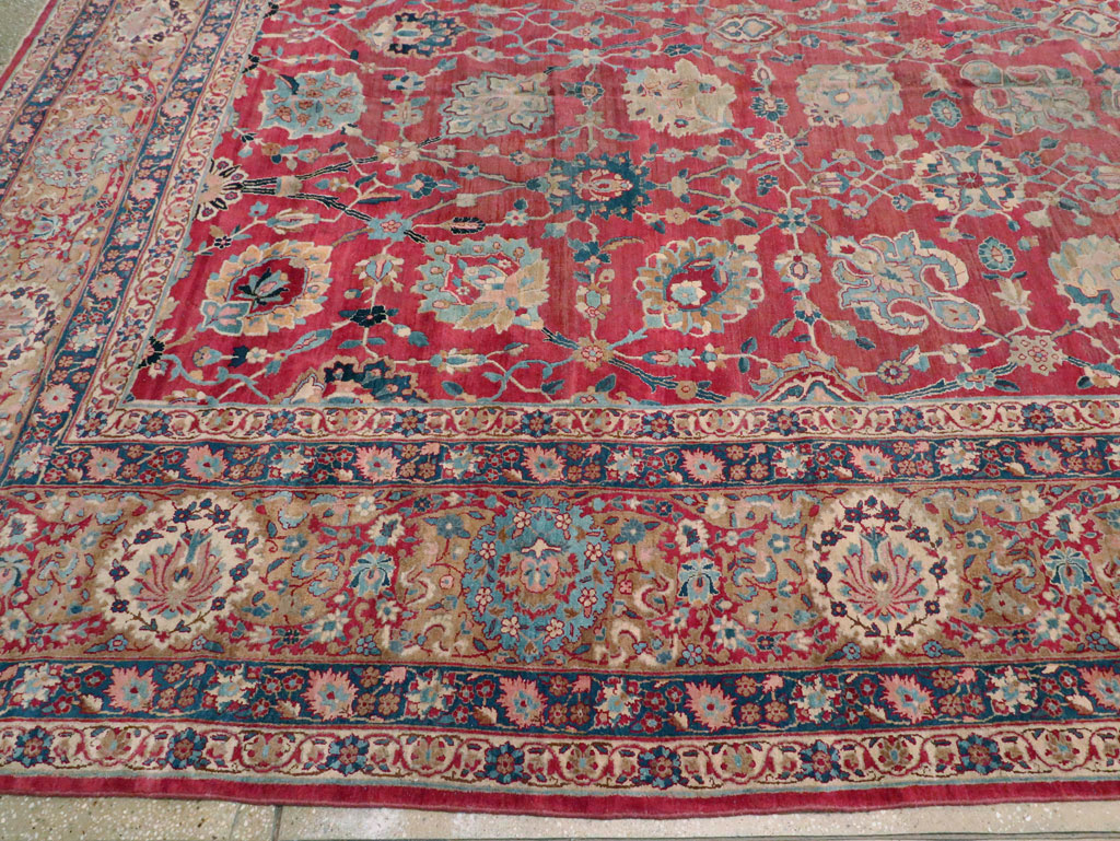 Antique Persian Kerman Carpet, No.8480 - Galerie Shabab