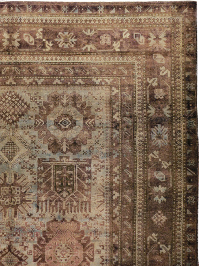Antique Indian Agra Gallery Carpet, No.8782 - Galerie Shabab