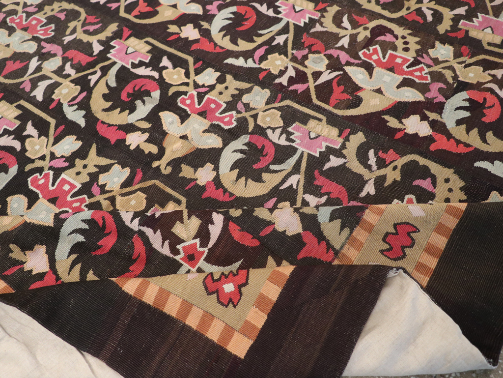 Antique French Aubusson Carpet, No.8883 - Galerie Shabab