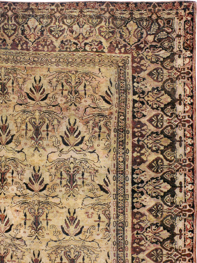 Antique Indian Lahore Carpet, No.9023 - Galerie Shabab