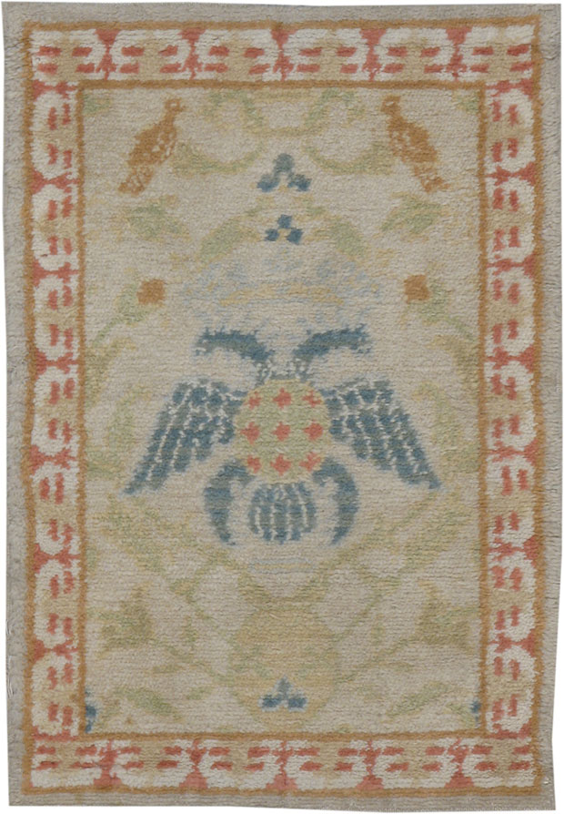 Antique Spanish Cuenca Carpet, No.9040 - Galerie Shabab