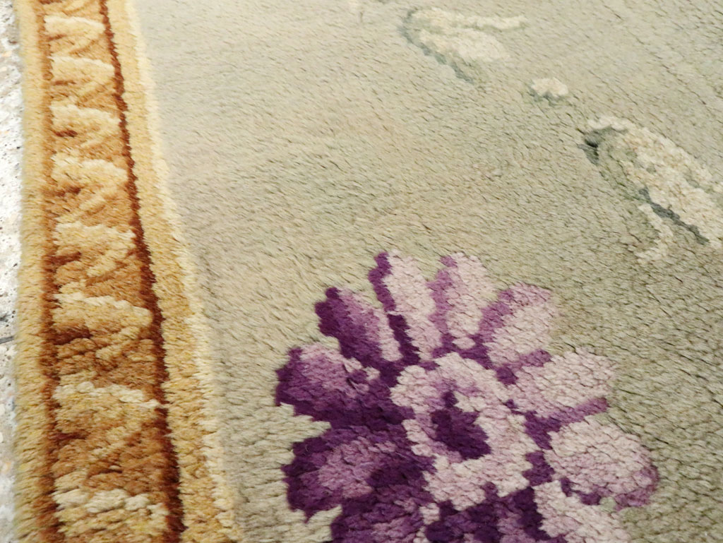 Antique French Savonnerie Rug, No.9092 - Galerie Shabab