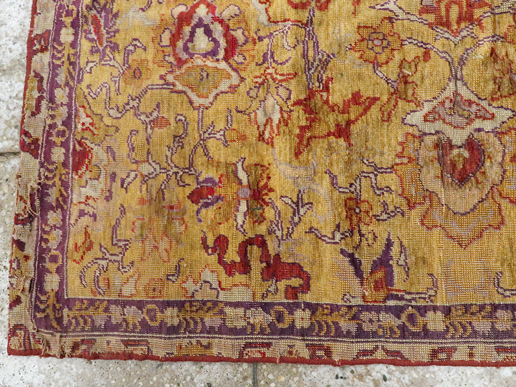 Antique Kayseri Silk Carpet, No.9100 - Galerie Shabab