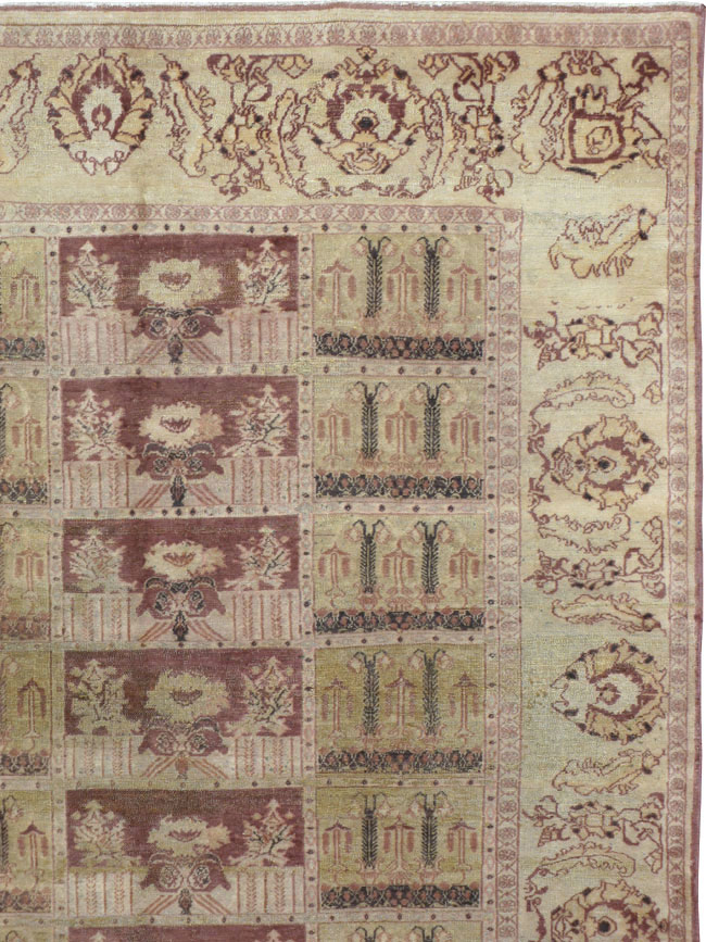 Antique Persian Dorokhsh Carpet, No.9152 - Galerie Shabab