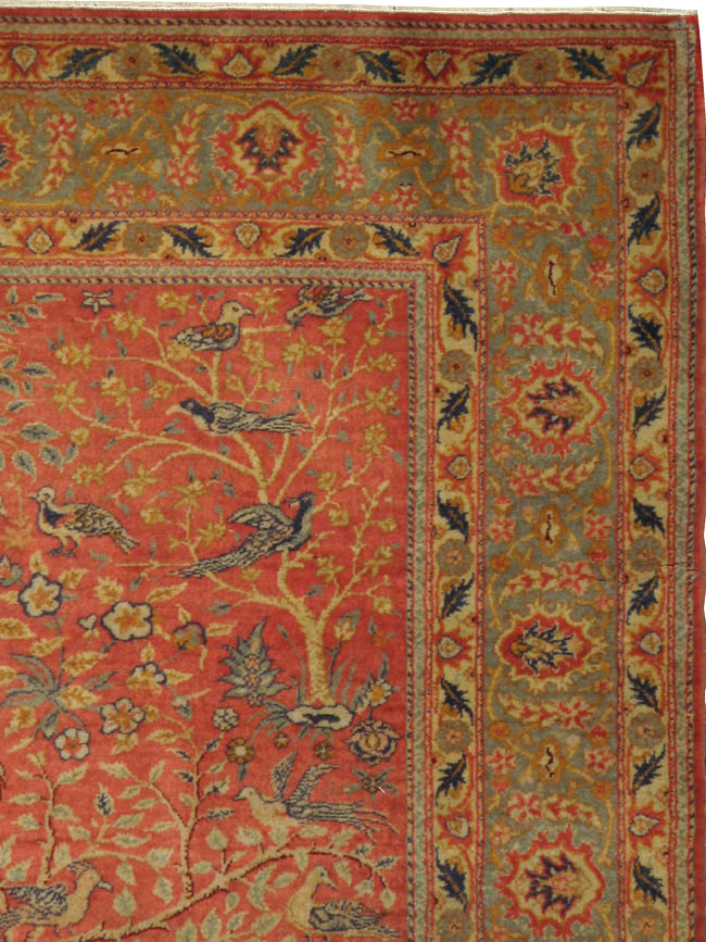 Antique Turkish Sivas Pictorial Rug, No.9222 - Galerie Shabab