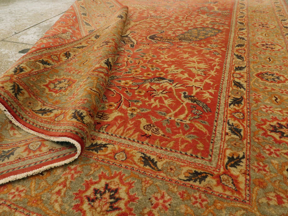 Antique Turkish Sivas Pictorial Rug, No.9222 - Galerie Shabab