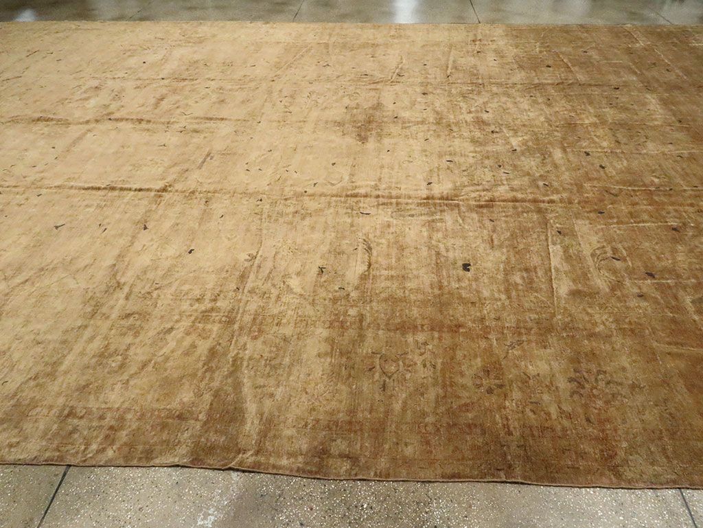 Antique Persian Kashan Rug, No.9236 - Galerie Shabab