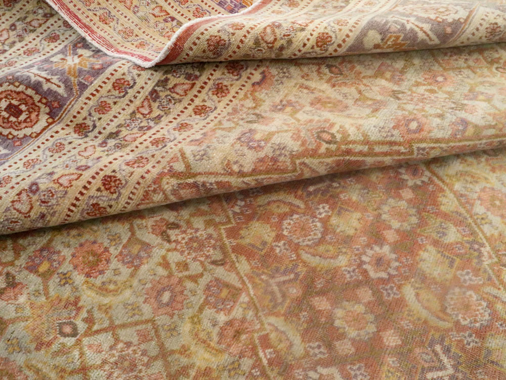 Antique Persian Tabriz Carpet, No.9284 - Galerie Shabab
