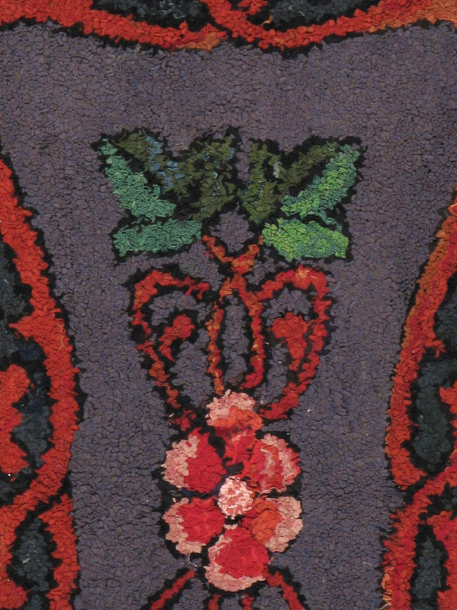 Antique American Hook Carpet, No.9288 - Galerie Shabab