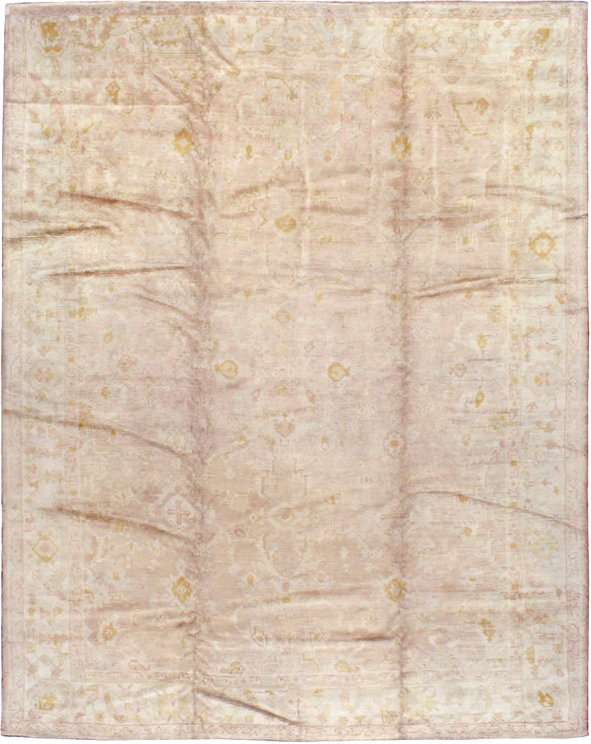 An Oushak Carpet, No.9382 - Galerie Shabab