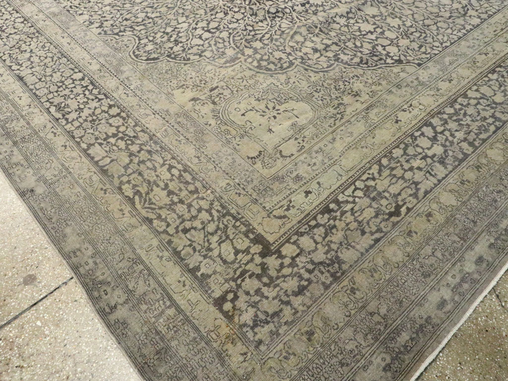 Antique Lavar Kerman Carpet, No.9397 - Galerie Shabab