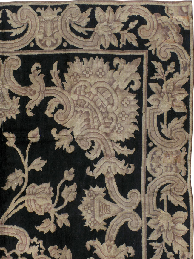 Antique French Savonnerie Room Size Carpet, No.9414 - Galerie Shabab