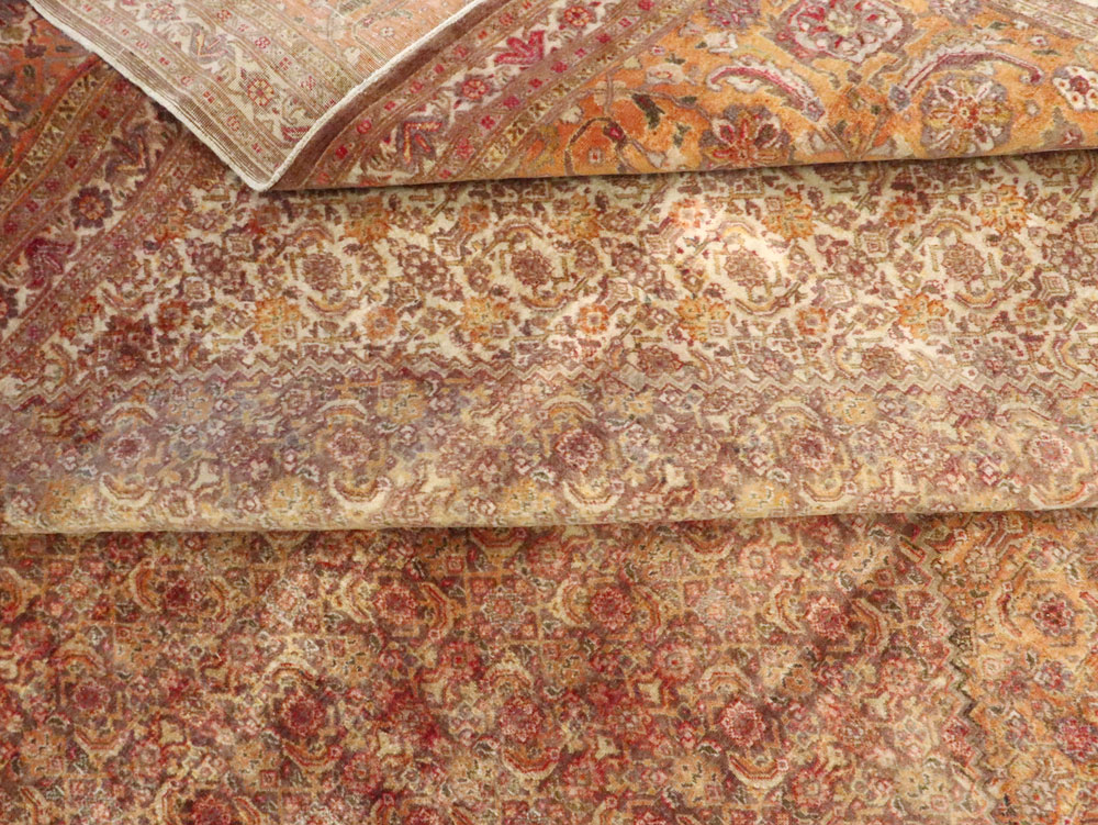 Vintage Persian Tabriz Carpet, No.9422 - Galerie Shabab