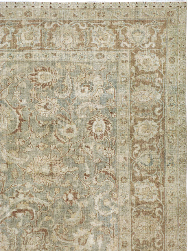Antique Tabriz Carpet, No.9447 - Galerie Shabab