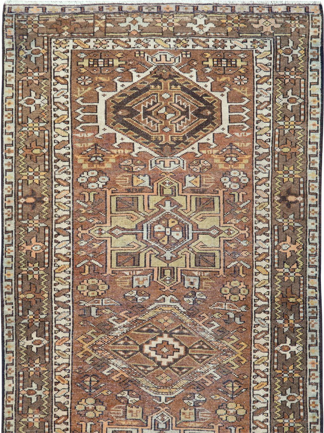 Vintage Persian Karajeh Runner, No.9509 - Galerie Shabab