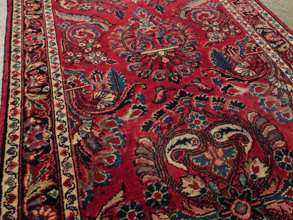 Antique Persian Lilihan Long Runner, No.9596 - Galerie Shabab