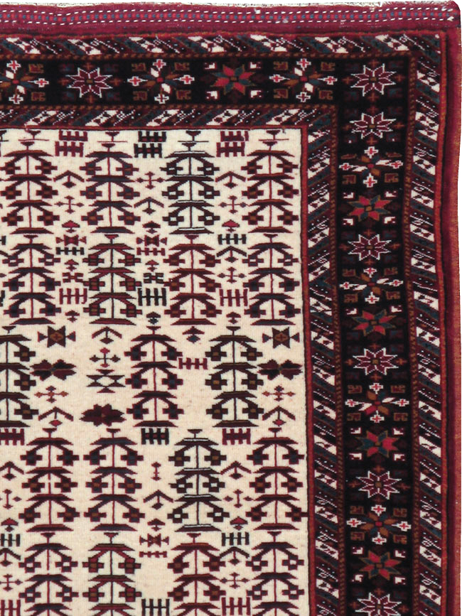 Vintage Persian Qashqai Carpet, No.9616 - Galerie Shabab
