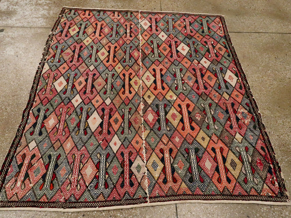 A Verneh Kilim, No.9847 - Galerie Shabab