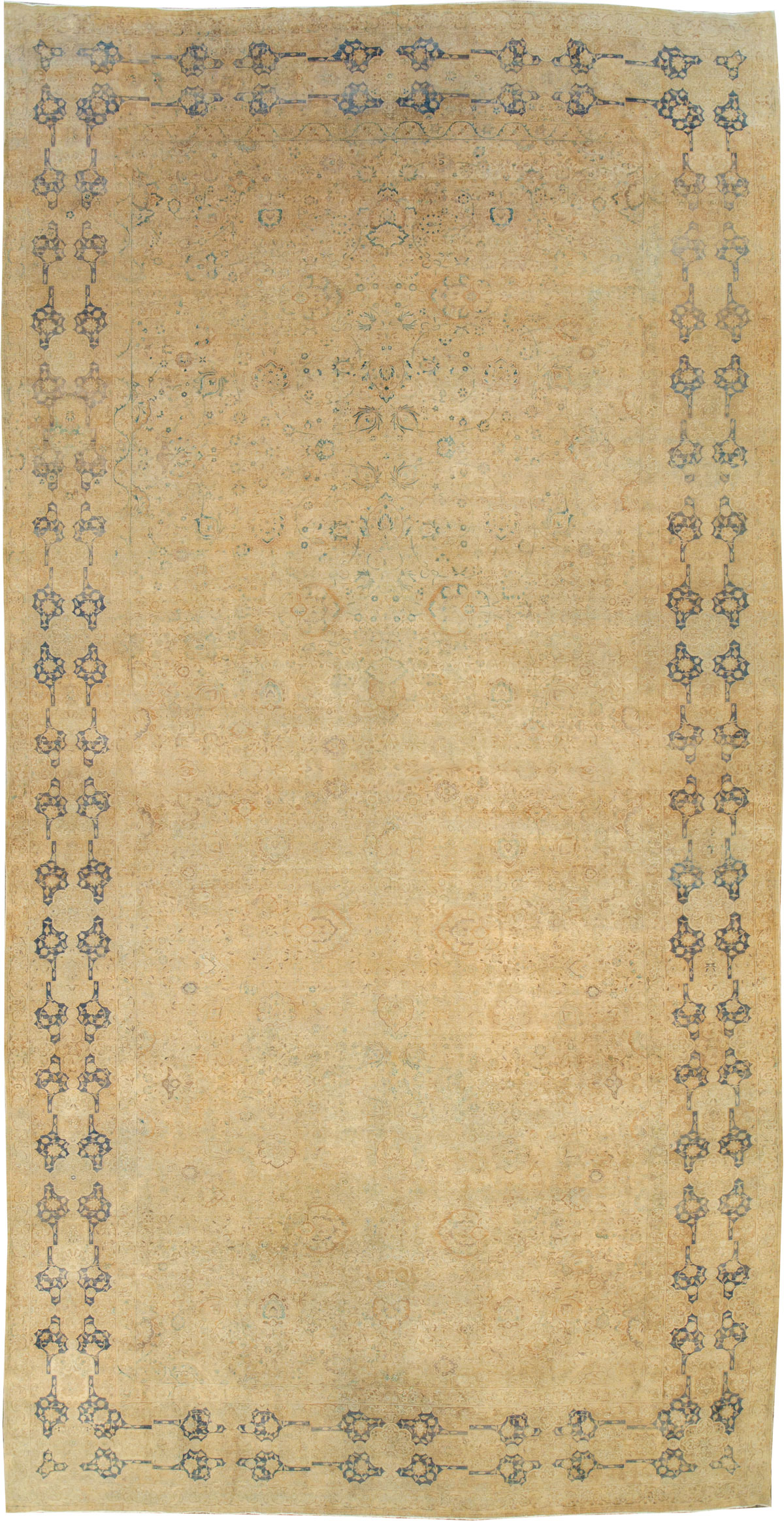 Antique Persian Lavar Kerman Carpet, No.9905 - Galerie Shabab