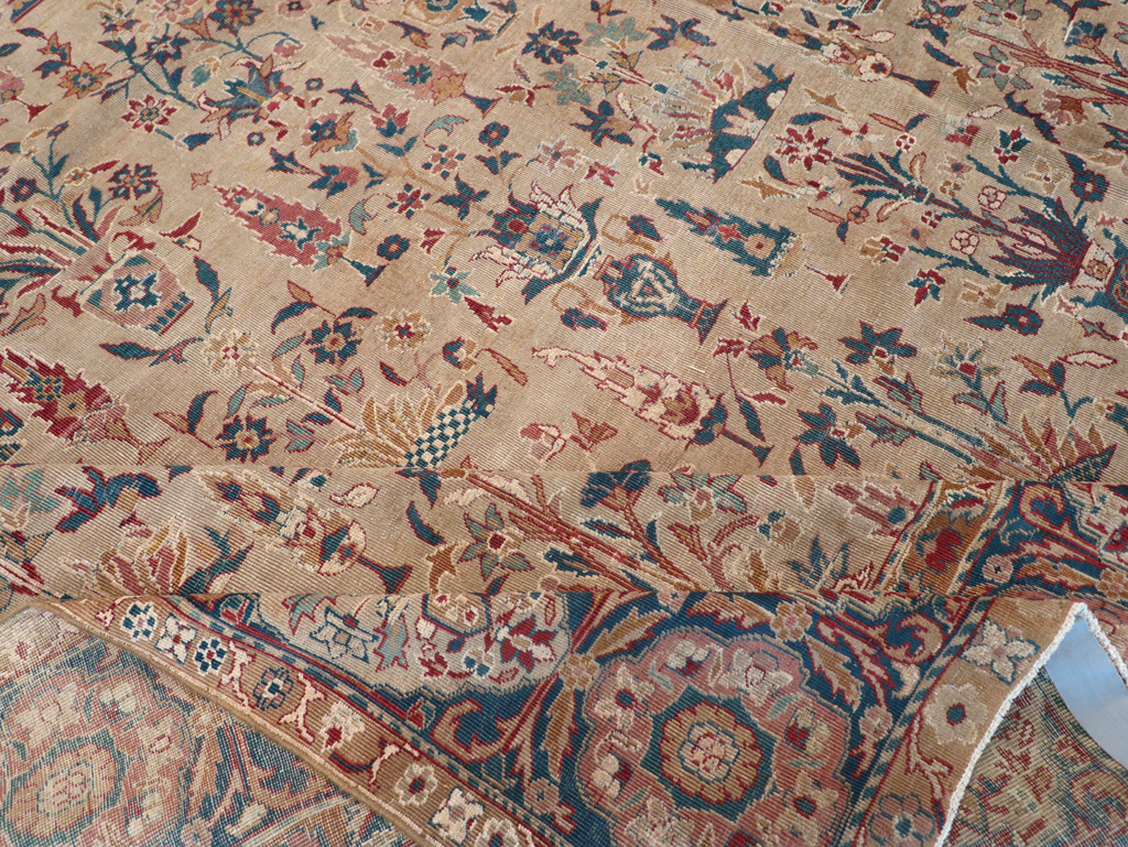 Antique Indian Lahore Carpet, No.9953 - Galerie Shabab